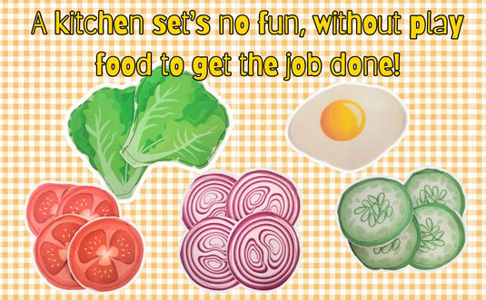 Pretend play Sandwich set - 35 piece Realistic play food set