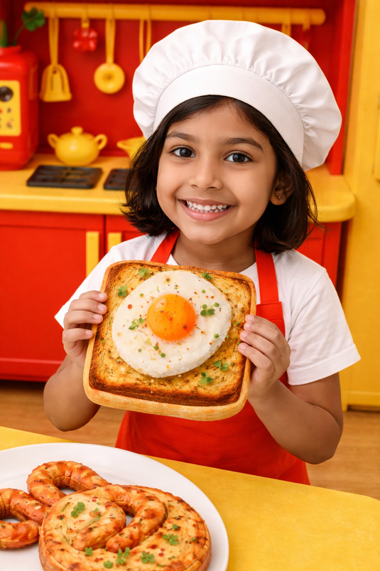 Pretend play Non veg items - 25 piece- Realistic kids play food toys