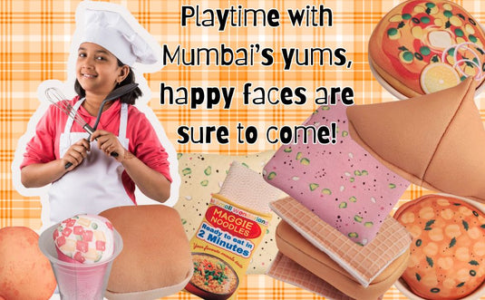 Aamchi Mumbai Pretend Play Food Toys- Indian food inspired kitchen toys
