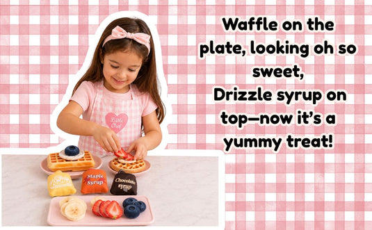 Pretend Play Waffle set