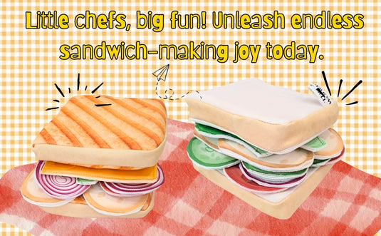 Pretend play Sandwich set - 35 piece Realistic play food set
