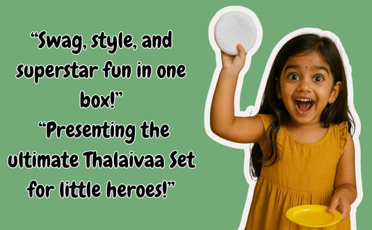 Thalaivaa set- 50 Piece south indian food inspired play food.