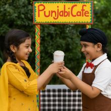 Pretend Play Punjabi Play food set .