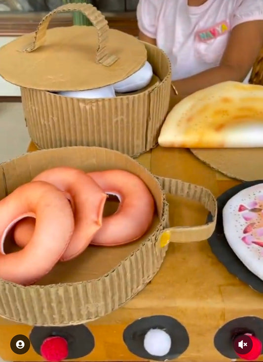 Dive into South Indian Cuisine with Pretend Play Fabric Food Toys