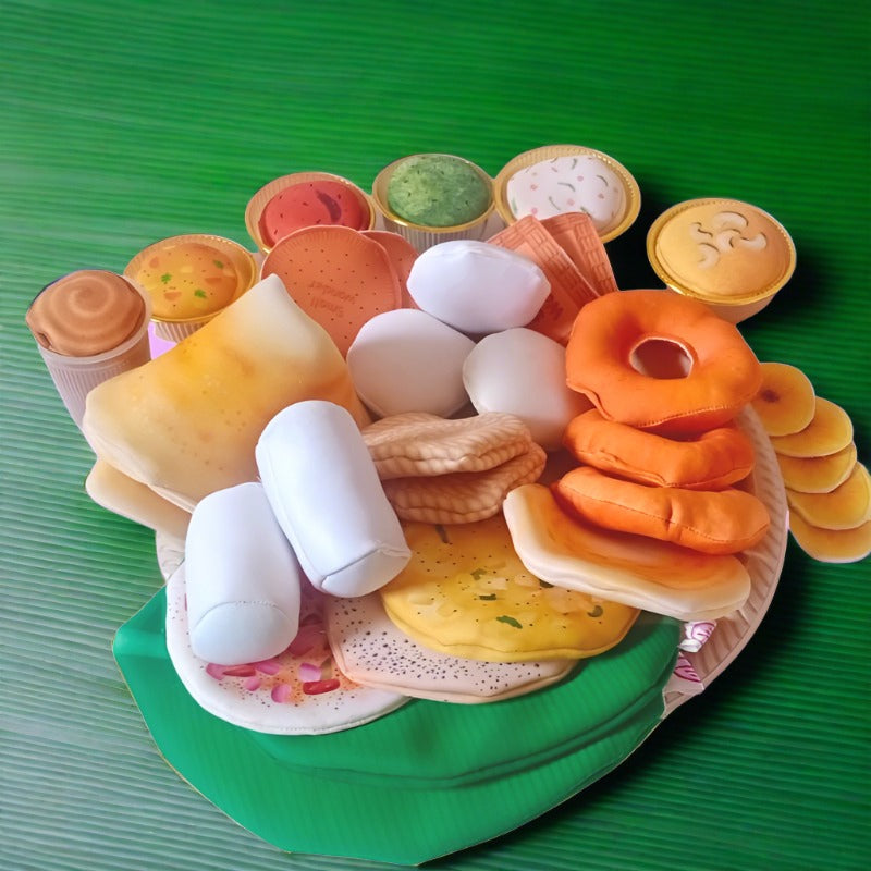 Mahabali set-33 Piece Set south Indian food inspired pretend kitchen/cooking play food set