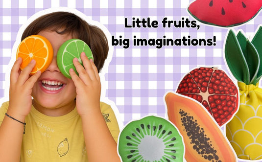 Pretend Play Fruits- 18-Piece Pretend Play Fruits Set