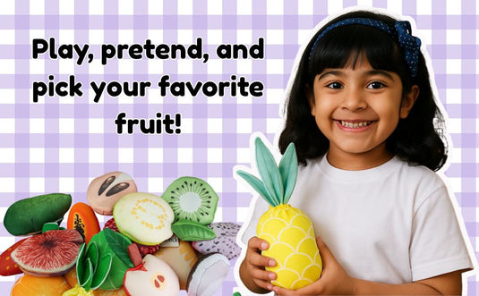 Pretend Play Fruits- 18-Piece Pretend Play Fruits Set