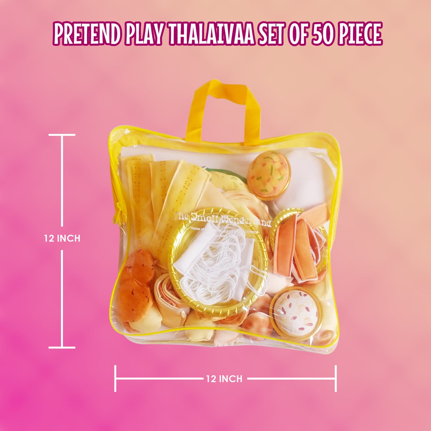 Thalaivaa set- 50 Piece south indian food inspired play food