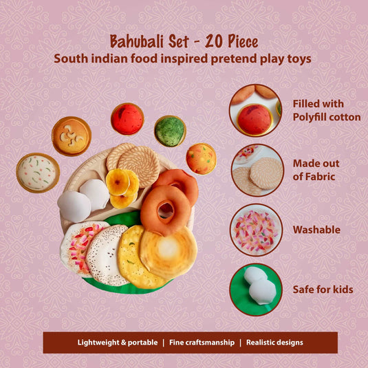 Bahubali Thali -20 Piece Set