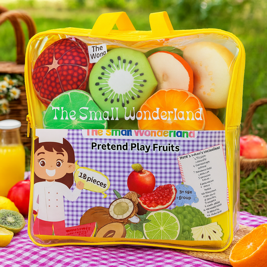 Pretend Play Fruits- 18-Piece Pretend Play Fruits Set