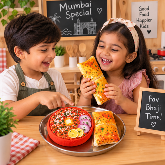 Aamchi Mumbai Pretend Play Food Toys- Indian food inspired kitchen toys