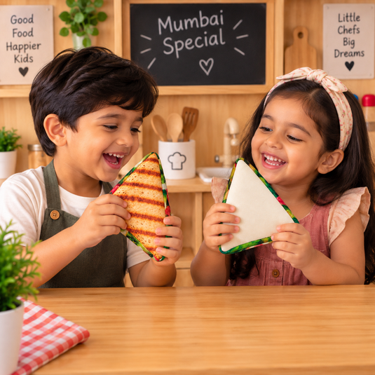 Aamchi Mumbai Pretend Play Food Toys- Indian food inspired kitchen toys