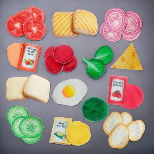 Pretend play Sandwich - 35 piece set