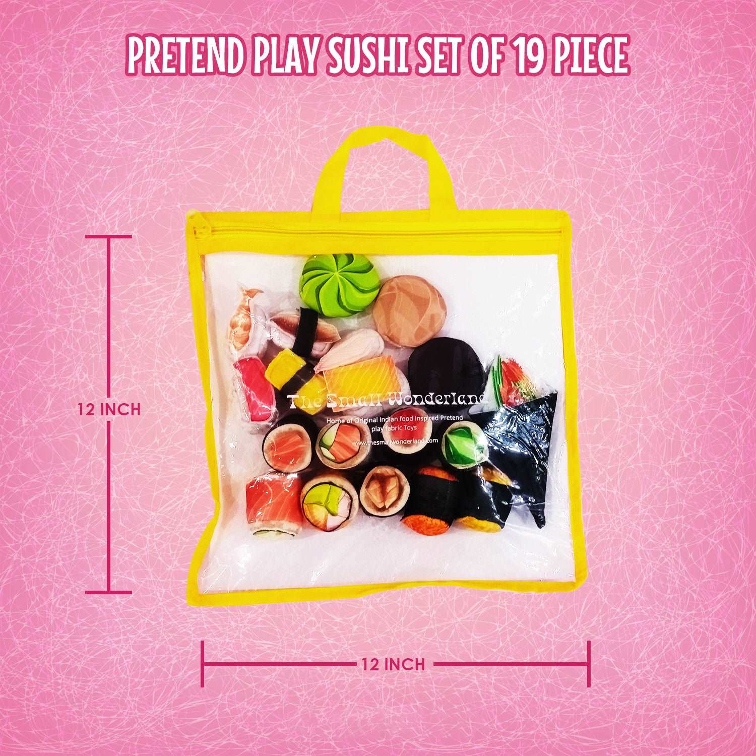 Pretend Play Sushi set of 25 piece