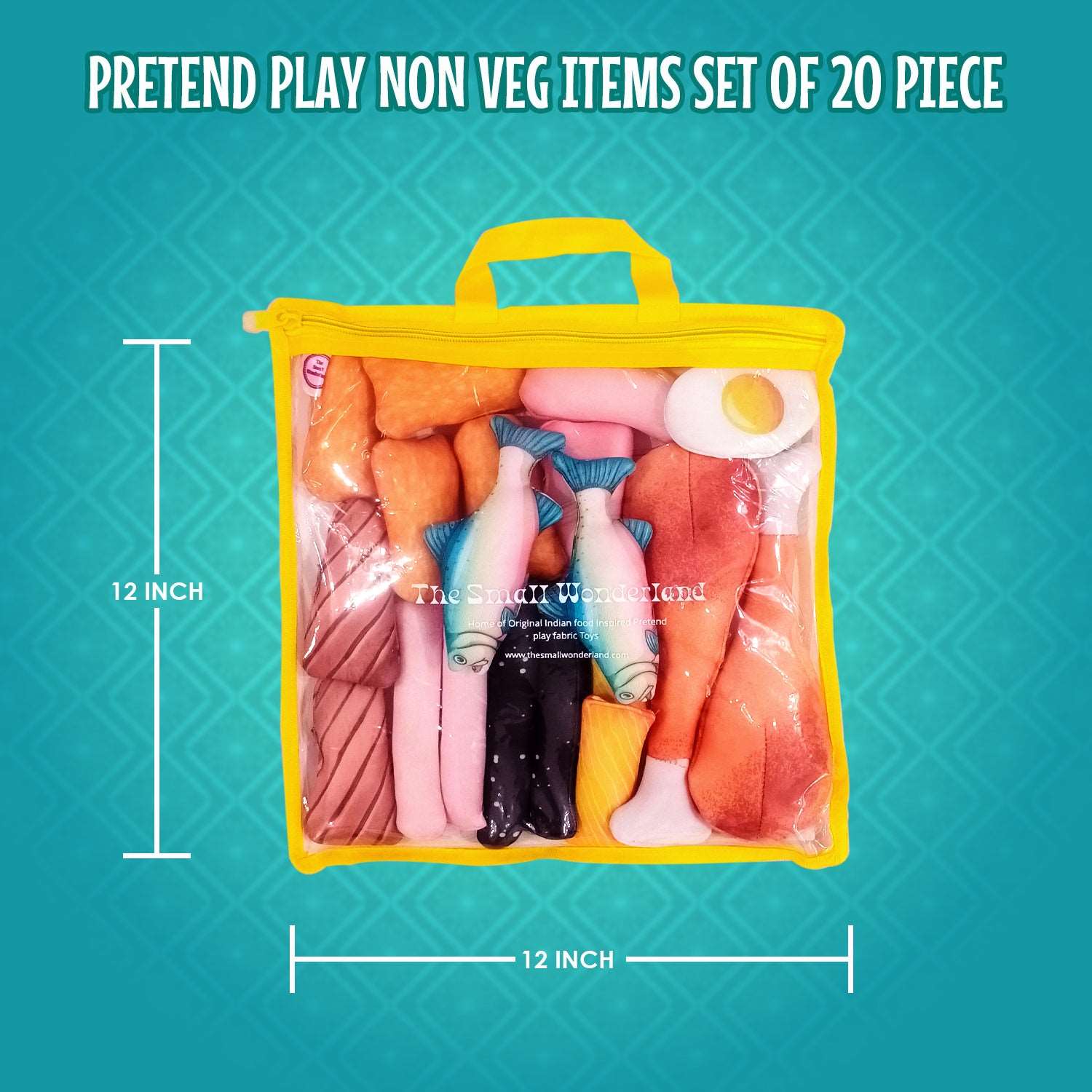 Pretend play Non veg items - 20 piece