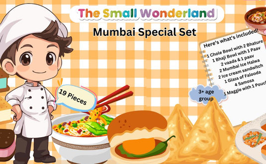 Aamchi Mumbai Pretend Play Food Toys- Indian food inspired kitchen toys