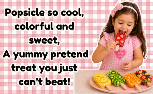 Pretend Play Popsicle Set
