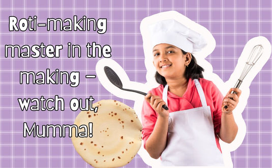 Annapurna Thali Pretend Play Set -Roti,Daal ,Rice ,bhindi ki sabji - Indian Food Inspired Pretend Play toys