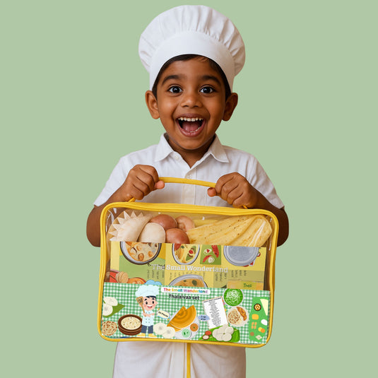 Thalaivaa set- 50 Piece south indian food inspired play food.