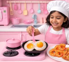 Pretend play Non veg items - 25 piece- Realistic kids play food toys