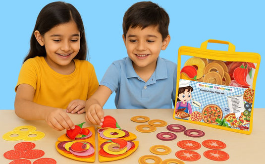 The Small Wonderland Pretend Play Pizza Set – 44 Pieces